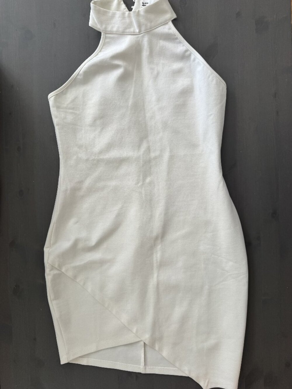 by the way - High Neck Minidress - White - XL